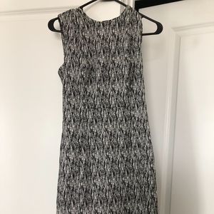 Calvin Klein Black and White Dress